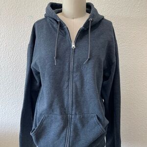 Fruit of the Loom Heather Charcoal Gray Sweatshirt